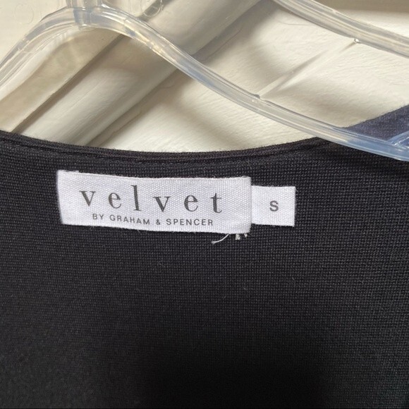 Velvet by Graham & Spencer Ponte and Faux Leather Jacket S NWOT - Picture 7 of 14